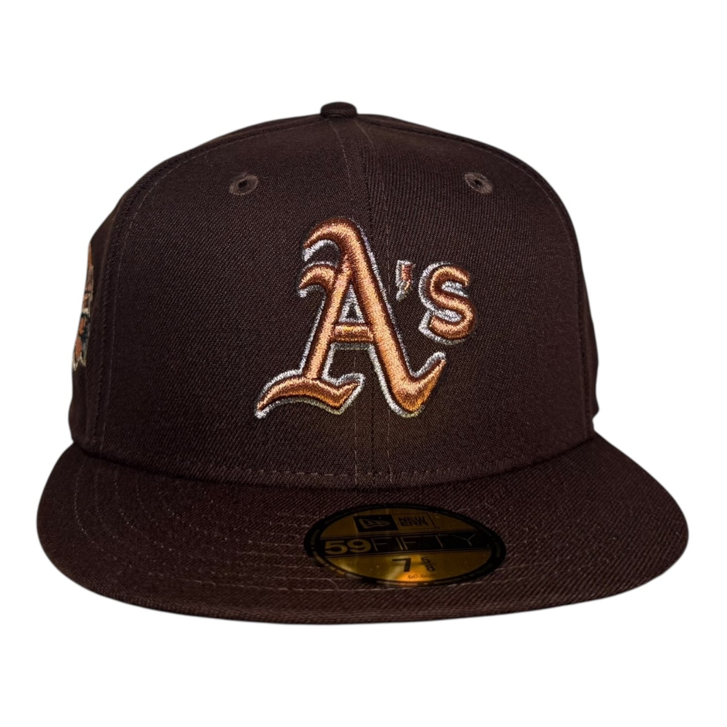 Oakland Athletics World Series Battle of the Bay New Era 59Fifty Fitted Hat Brown