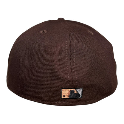 Oakland Athletics World Series Battle of the Bay New Era 59Fifty Fitted Hat Brown