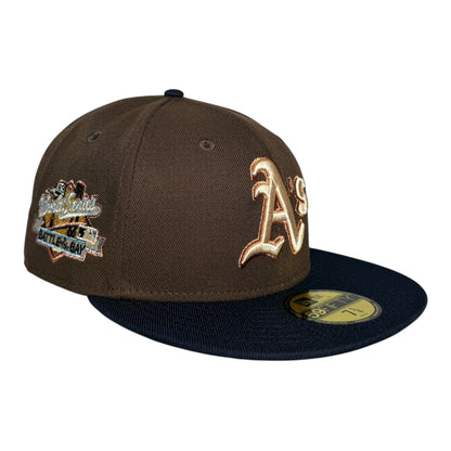 Oakland Athletics World Series Battle of the Bay New Era 59Fifty Fitted Hat Two Tone