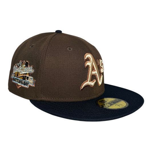 Oakland Athletics World Series Battle of the Bay New Era 59Fifty Fitted Hat Two Tone