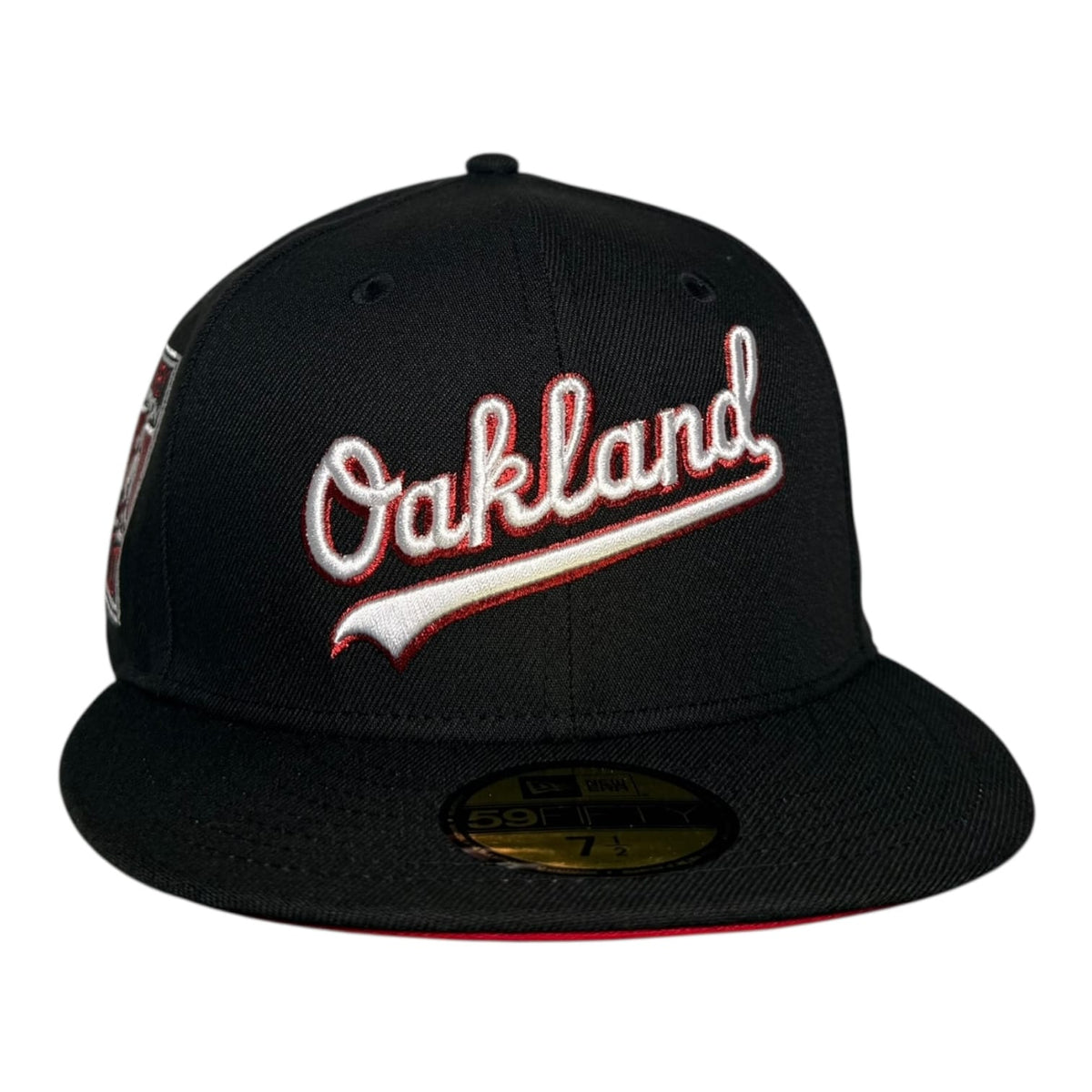 The Hat Wall Oakland Athletics Rickey Henderson Field New Era 59Fifty Fitted Hat