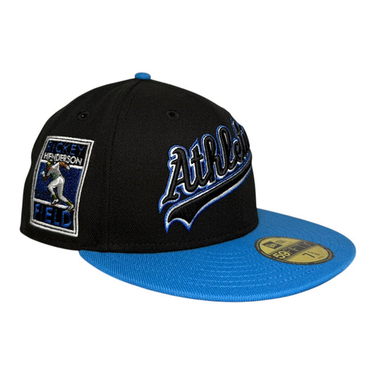 Oakland Athletics Rickey Henderson Field Hat Club New Era 59Fifty Fitted Hat