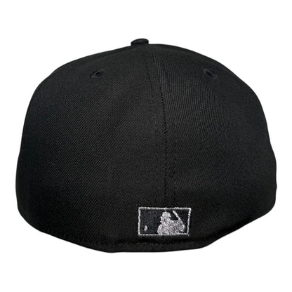 Oakland Athletics Bash Brother Coliseum Pewter Black Edition New Era 59Fifty Fitted Hat