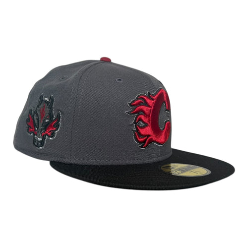 The Hat Wall Calgary Flames Variety Pack New Era 59Fifty Fitted Hat