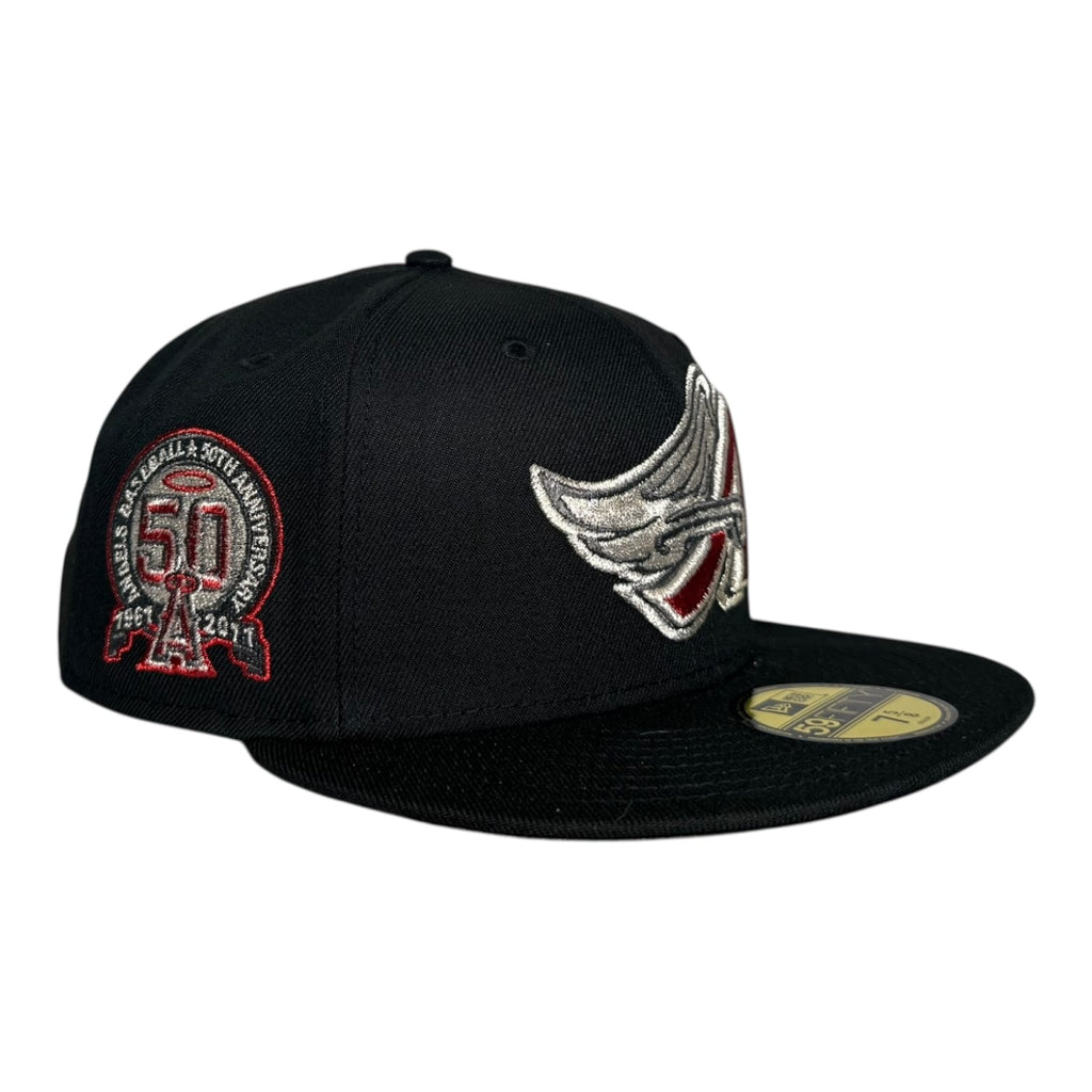 Exclusive Fitted Los Angeles Angels 50th Anniversary New Era 59Fifty Fitted Hat