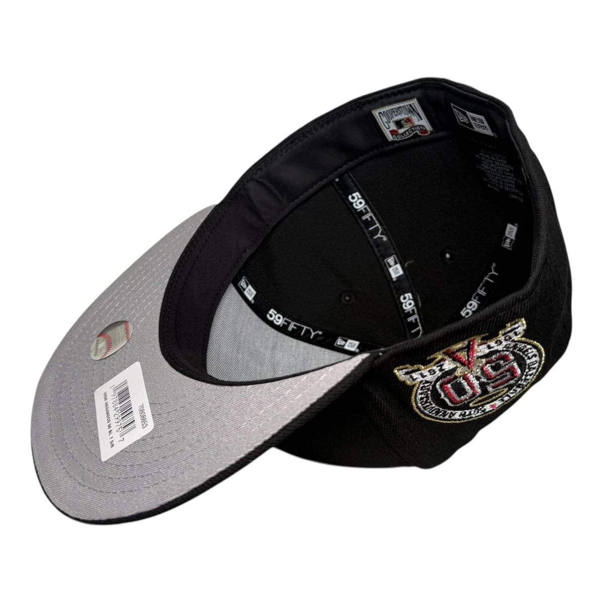 The Hat Wall Los Angeles Angels Upside Down 50th Anniversary New Era 59Fifty Fitted Hat