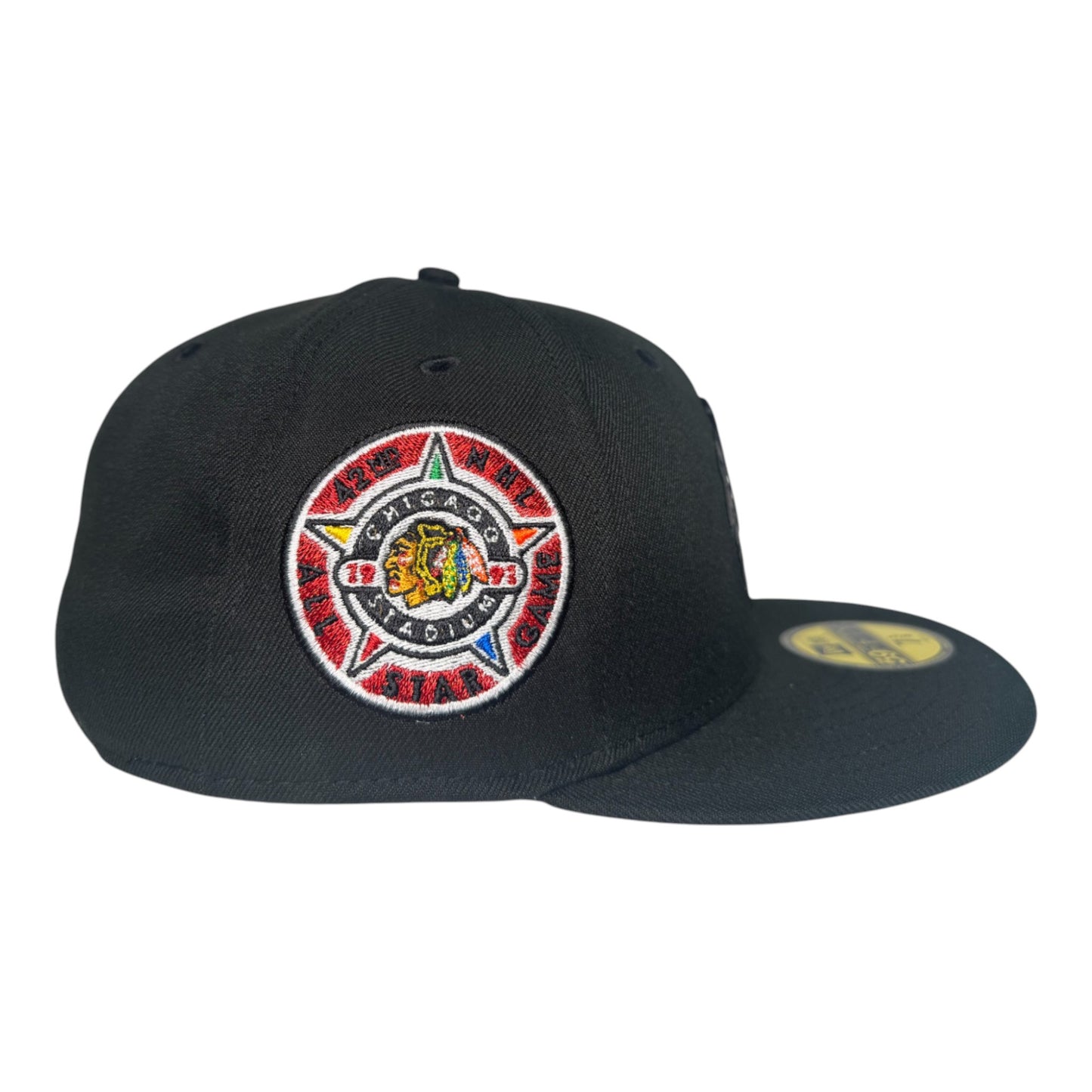 Chicago Blackhawks 1991 All Star Game Patch Hat New Era 59Fifty