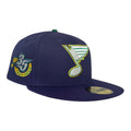 St. Louis Blues 35 Years Glow in the Dark New Era 59Fifty Fitted Hat