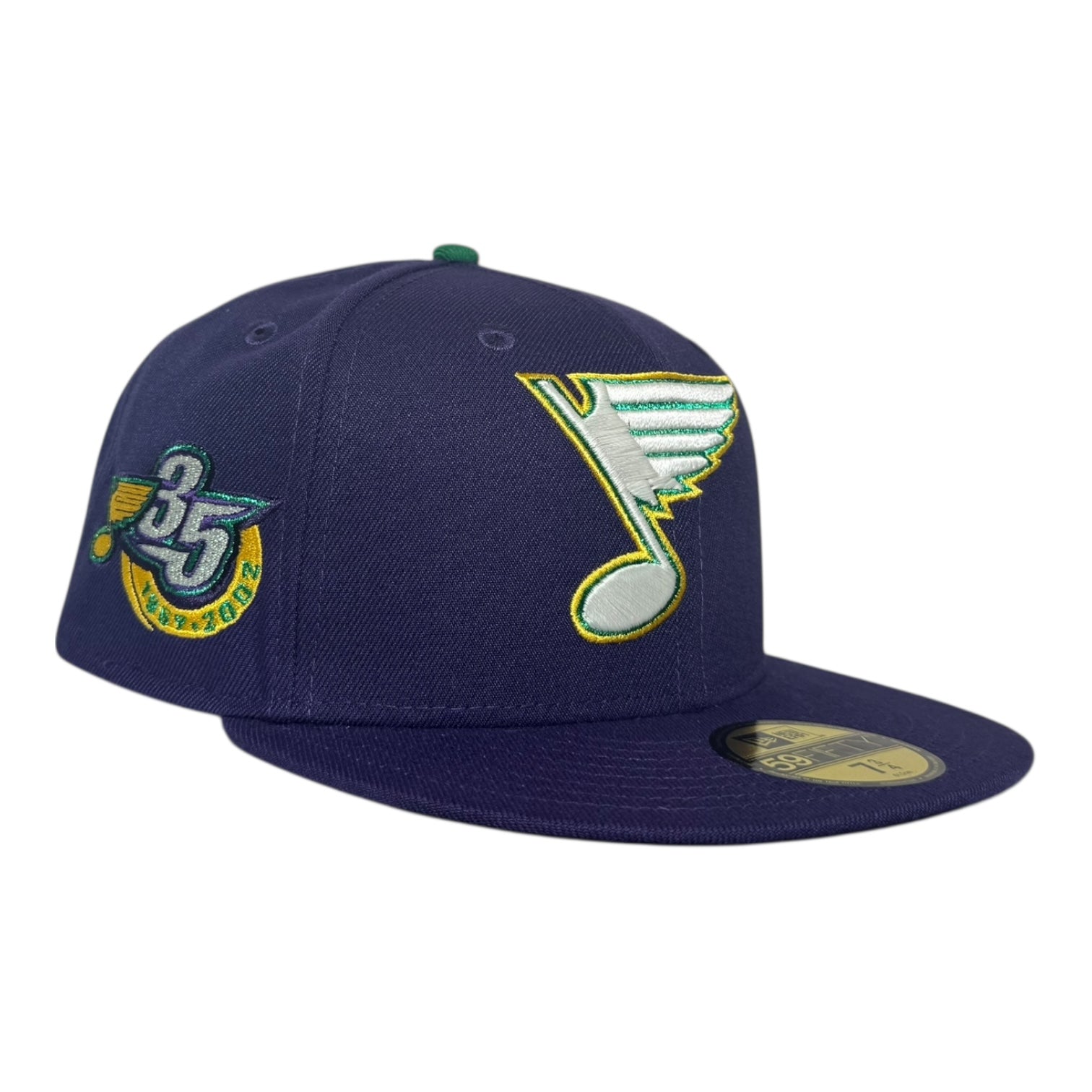 St. Louis Blues 35 Years Glow in the Dark New Era 59Fifty Fitted Hat