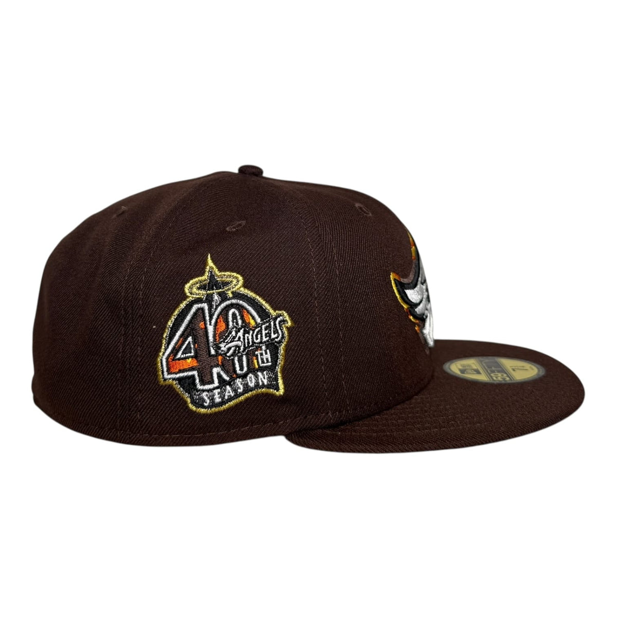 Hat Club Los Angeles Angels 40th Season Tortoise Shell Pack Hat Club New Era 59Fifty Fitted Hat