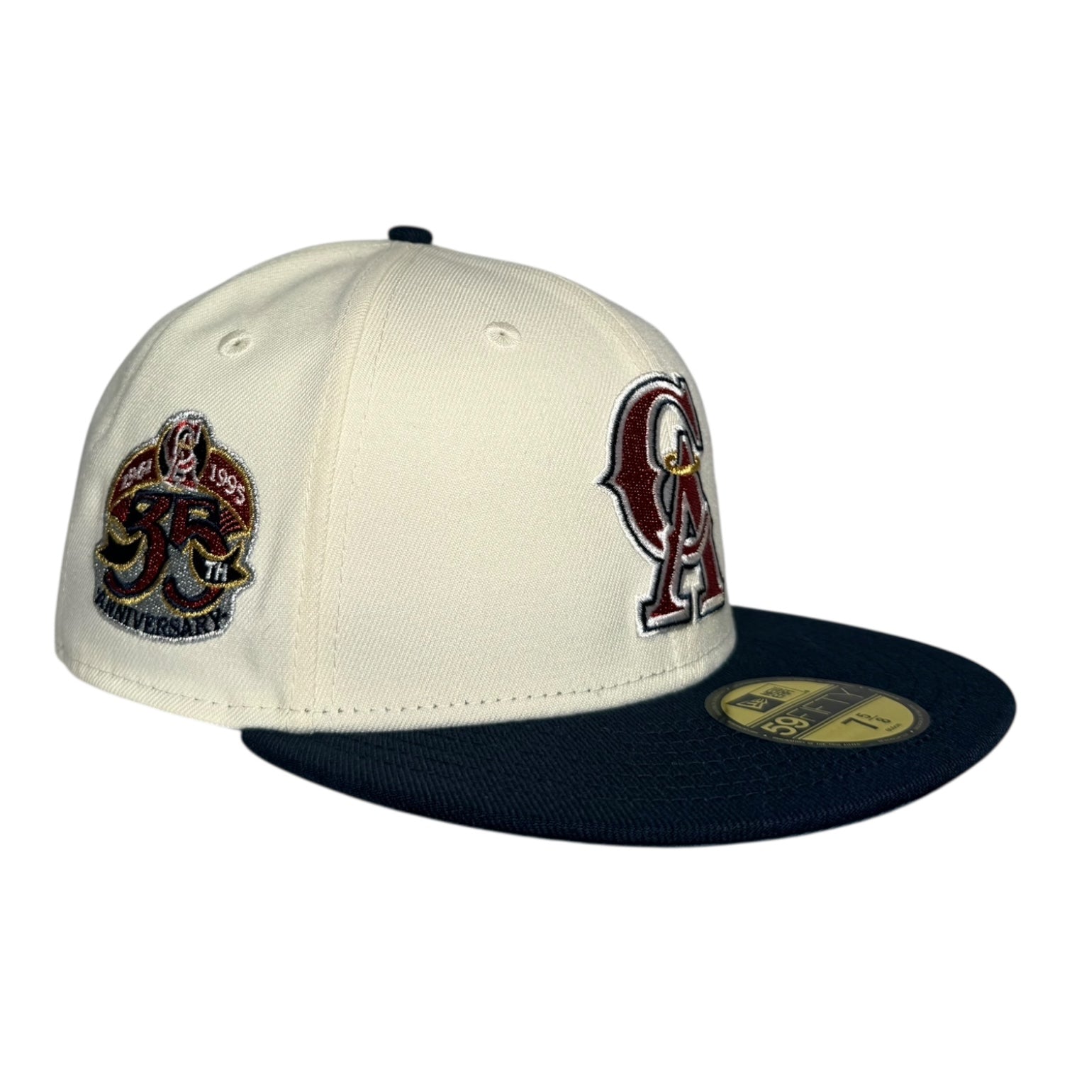 Los Angeles Angels 35th Anniversary "California Angels" Hat Club New Era 59Fifty Fitted Hat