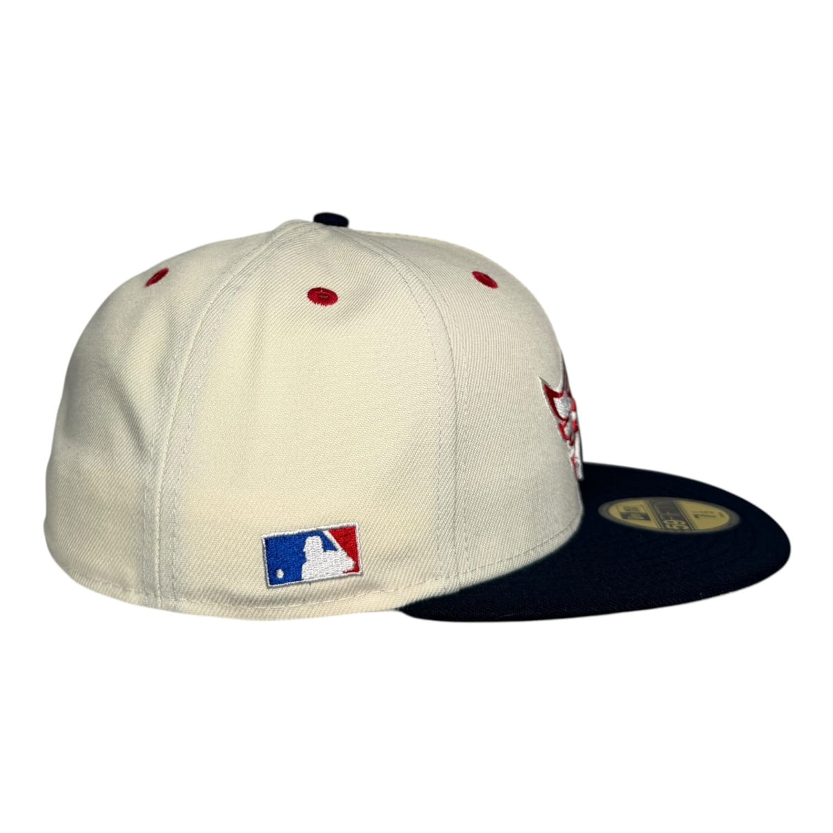 The Hat Wall Los Angeles Angels New Era 59Fifty Fitted Hat Chrome White Black
