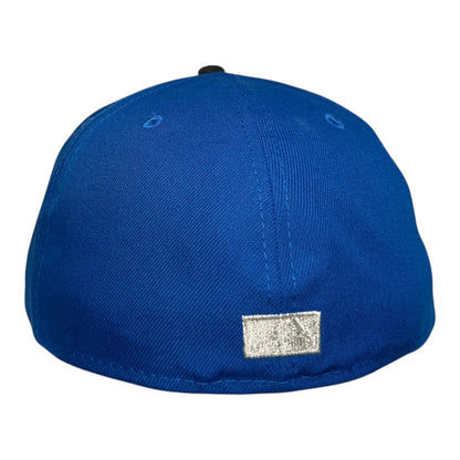 Los Angeles Angels 50th Anniversary Homegame NYC New Era 59Fifty Fitted Hat Blue Azure/Heather Black