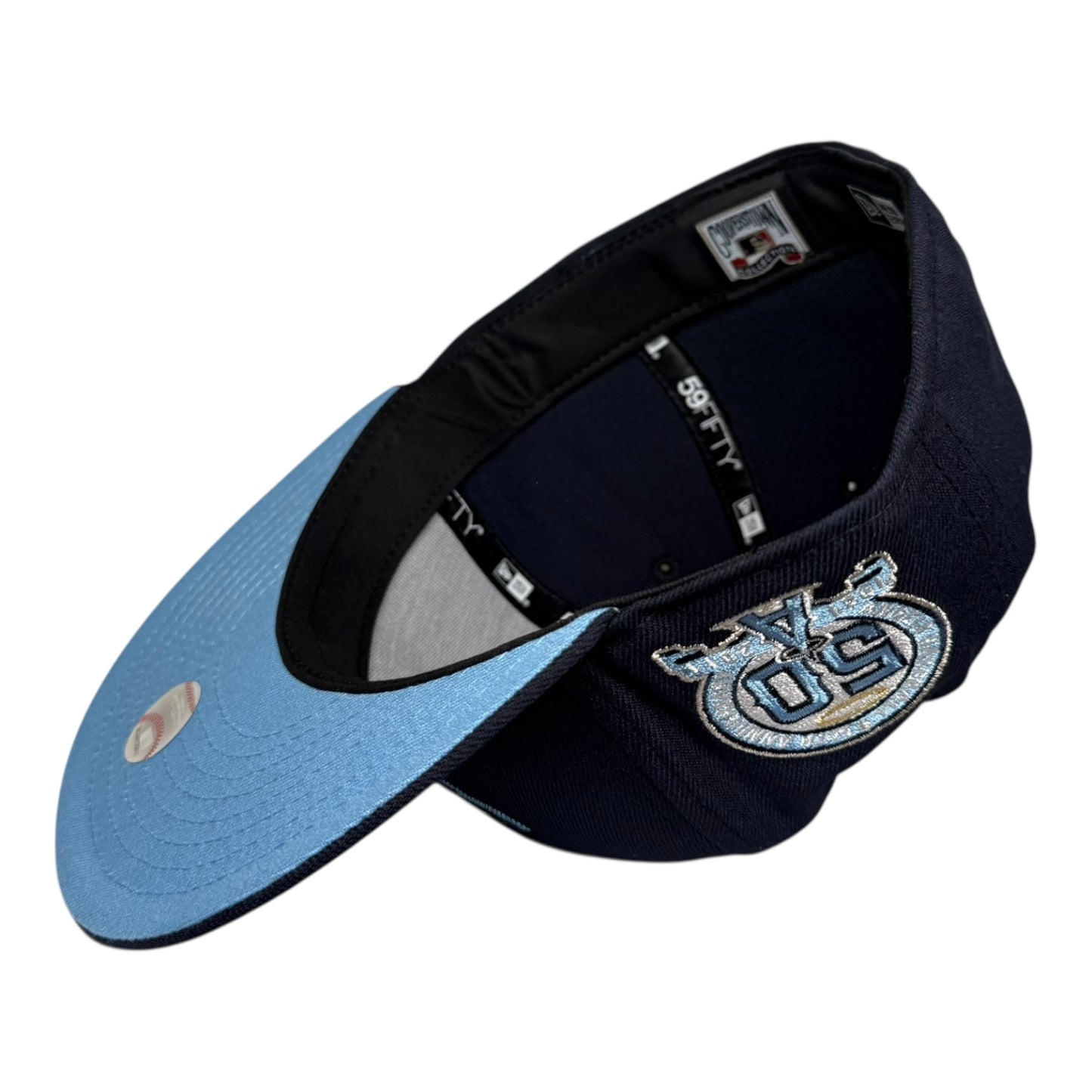 Los Angeles Angels 50th Anniversary Navy New Era 59Fifty Fitted Hat