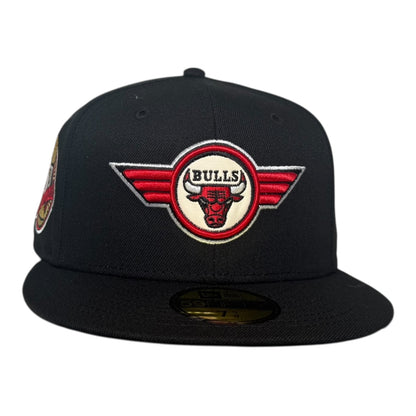 Chicago Bulls Michael Jordan Banned "Flight Badge" New Era 59Fifty Fitted Hat