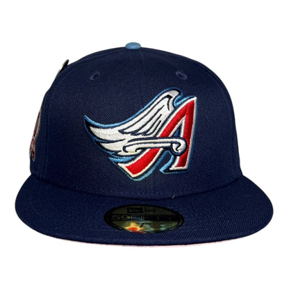 Los Angeles Angels 50th Anniversary Pinky with Pin Hat Club New Era 59Fifty Fitted Hat