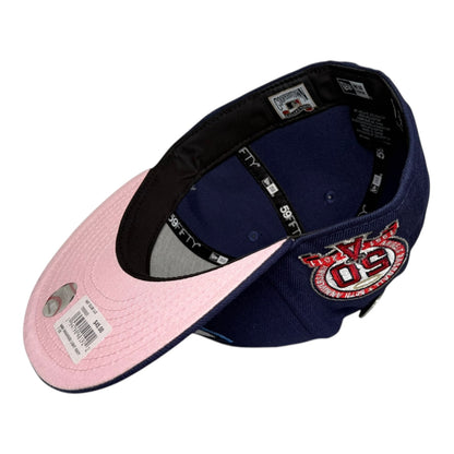 Los Angeles Angels 50th Anniversary Pinky with Pin Hat Club New Era 59Fifty Fitted Hat