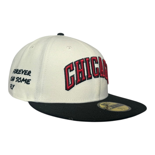 Chicago Bulls "SAVIOR" Jae Tips x New Era 59Fifty Fitted Hat