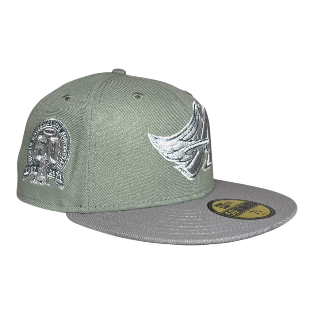 Cool J's Miami Los Angeles Angels 50th Anniversary "La Maravilla" New Era 59Fifty Fitted Hat
