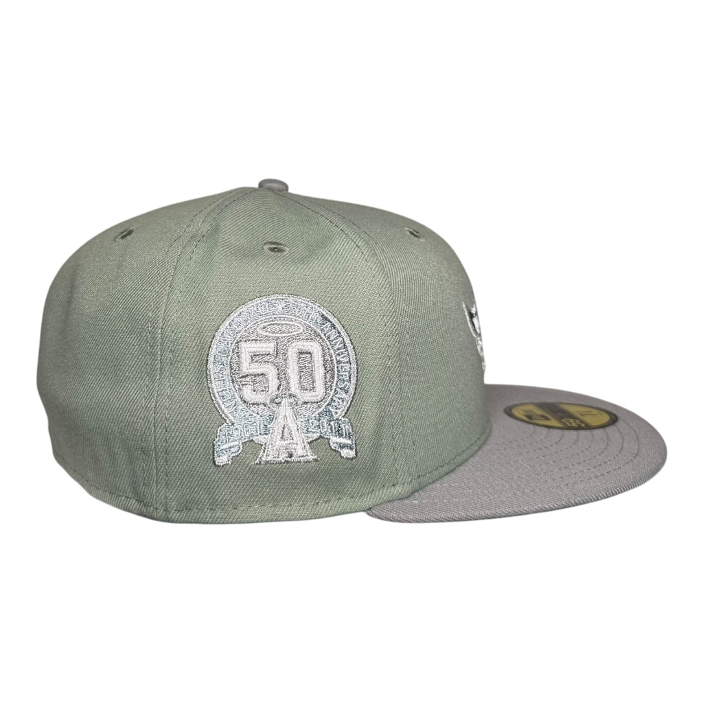 Cool J's Miami Los Angeles Angels 50th Anniversary "La Maravilla" New Era 59Fifty Fitted Hat