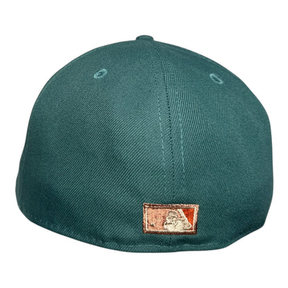 Los Angeles Angels 50th Anniversary Pine Green New Era 59Fifty Fitted Hat