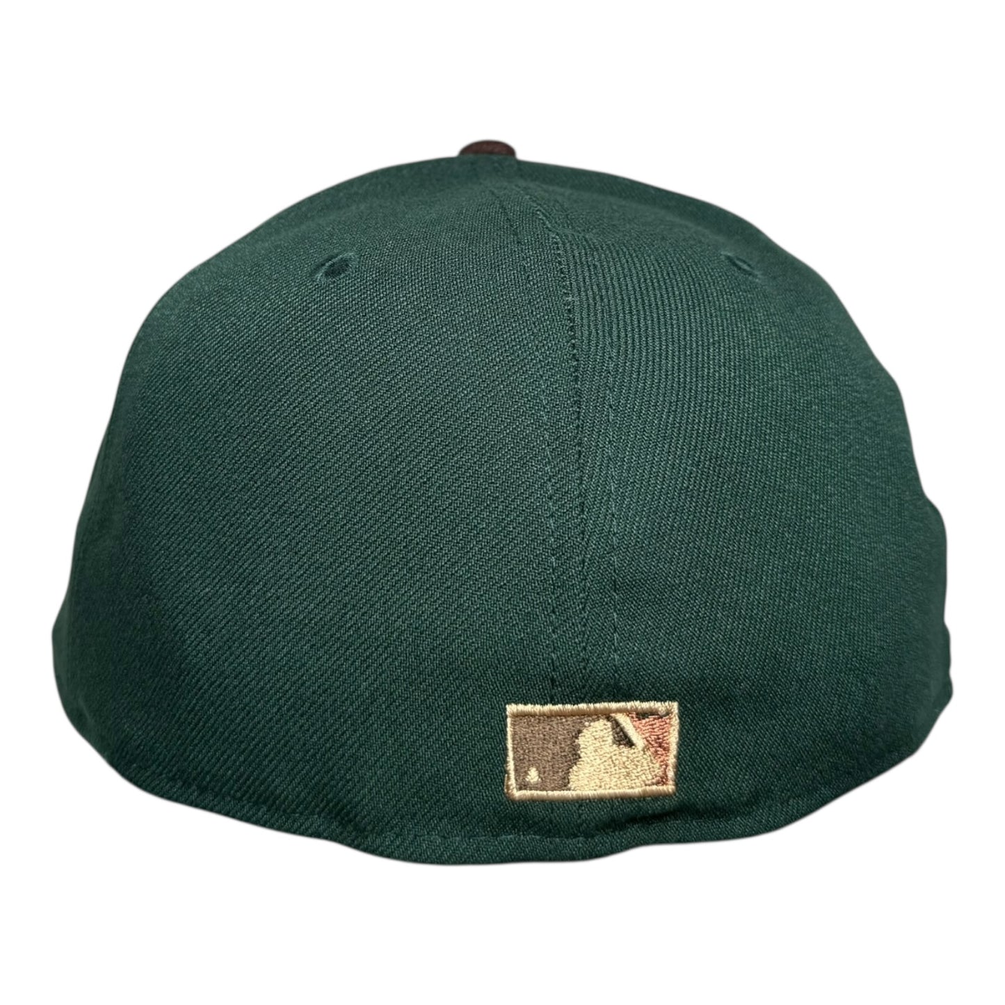 Los Angeles Angels 50th Anniversary Dark Green Bronze New Era 59Fifty Fitted Hat