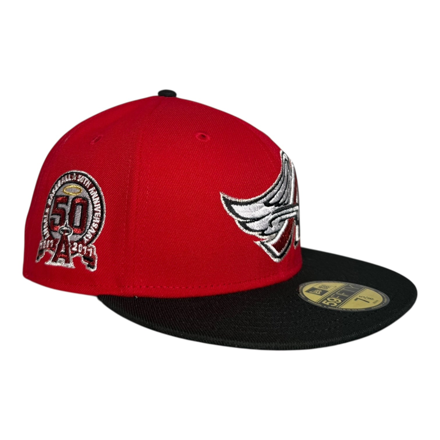 Los Angeles Angels 50th Anniversary Hat Club New Era 59Fifty Fitted Hat