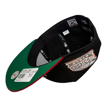 Tampa Bay Rays Tropicana Stadium Patch Black/Red New Era 59Fifty Fitted Hat