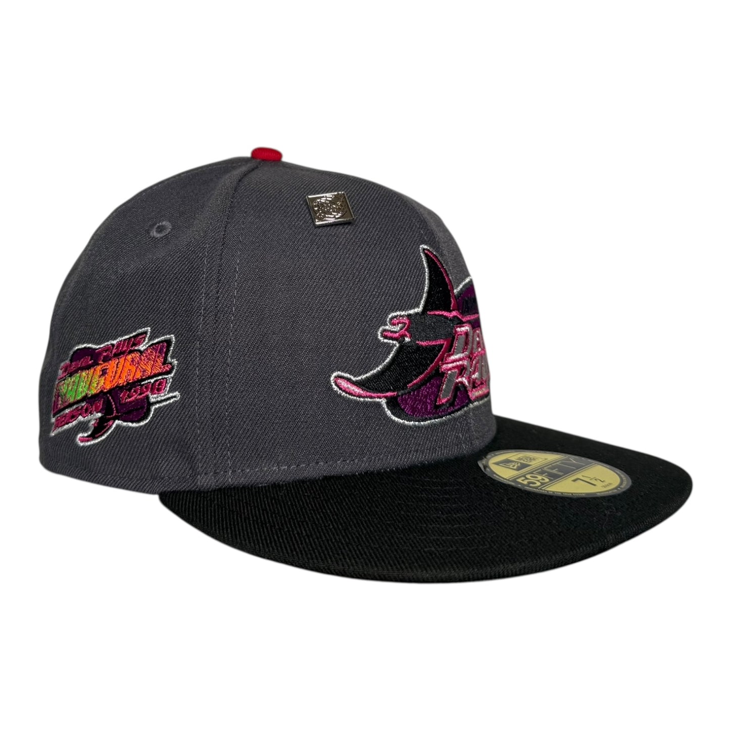 Tampa Bay Rays 1998 Inaugural Season Capsule New Era 59Fifty Fitted Hat
