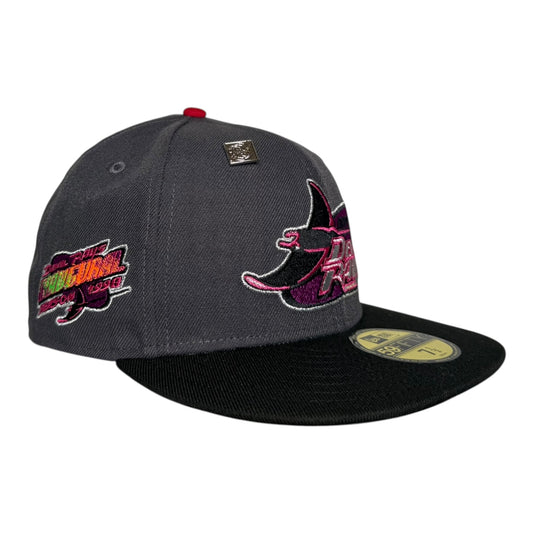 Tampa Bay Rays 1998 Inaugural Season Capsule New Era 59Fifty Fitted Hat