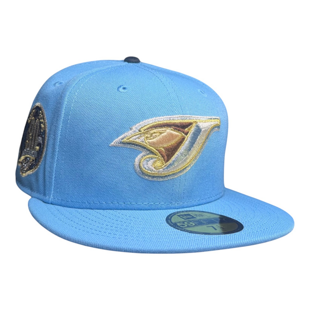 New Era Toronto Blue Jays "NWTS BLUE JAYS" @rahnnifitteds 59Fifty Fitted Hat