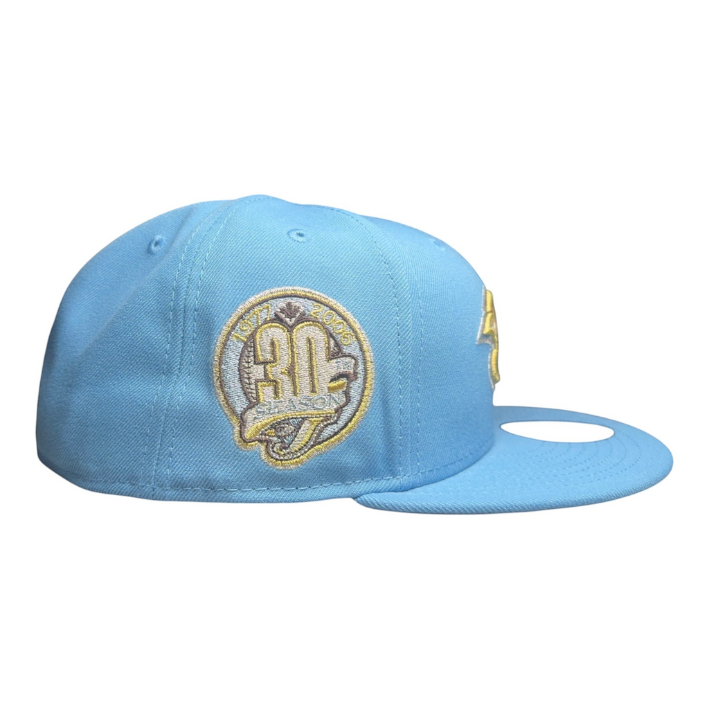 New Era Toronto Blue Jays "NWTS BLUE JAYS" @rahnnifitteds 59Fifty Fitted Hat