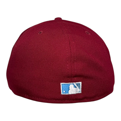 Tampa Bay Rays 1998 Inaugural Season New Era 59Fifty Fitted Hat Airforce Blue