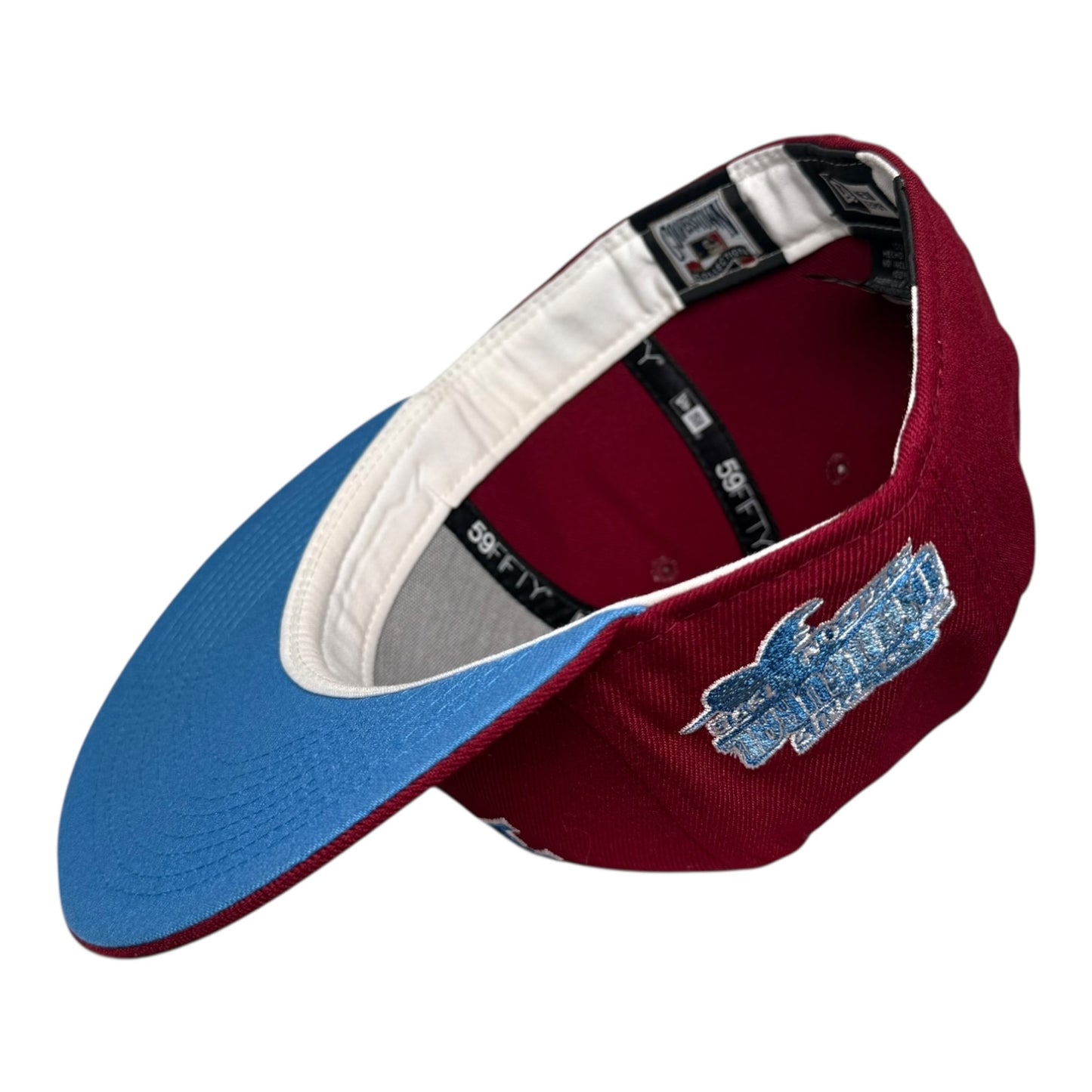 Tampa Bay Rays 1998 Inaugural Season New Era 59Fifty Fitted Hat Airforce Blue