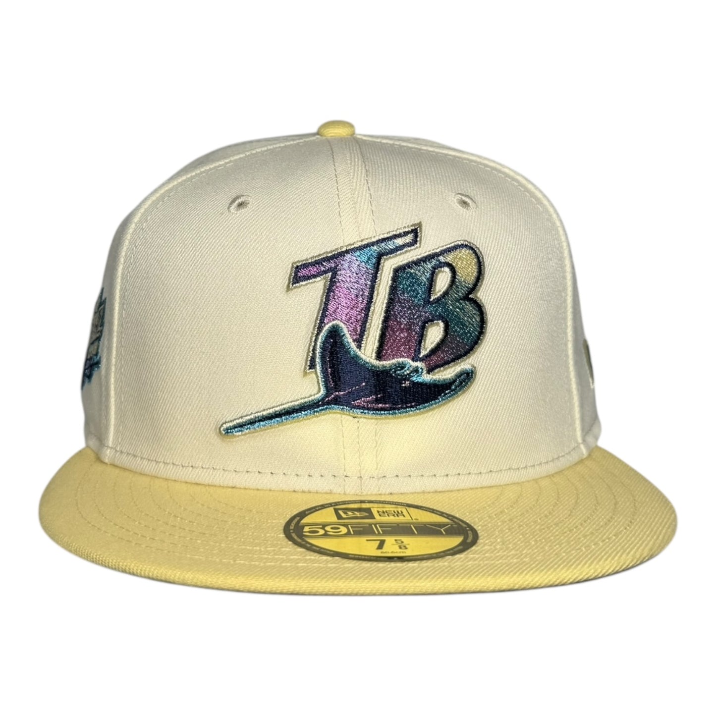 Tampa Bay Rays 1998 Inaugural Season New Era 59Fifty Fitted Hat Yellow
