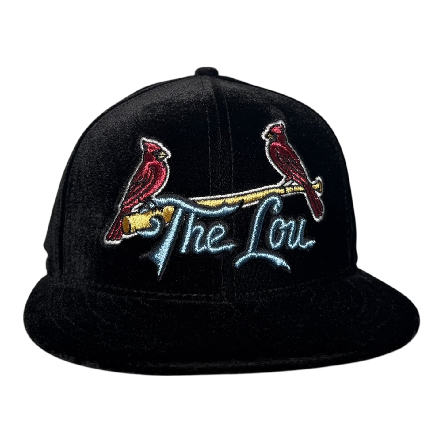 St. Louis Cardinals City Connect Velvet Throwback Edition New Era 59Fifty Fitted Cap