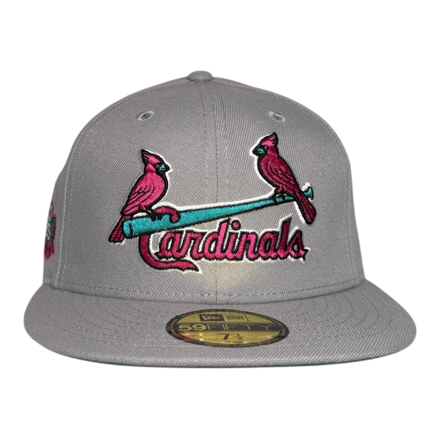 The Hat Wall St. Louis Cardinals 2011 World Series New Era 59Fifty Fitted Cap Teal UV