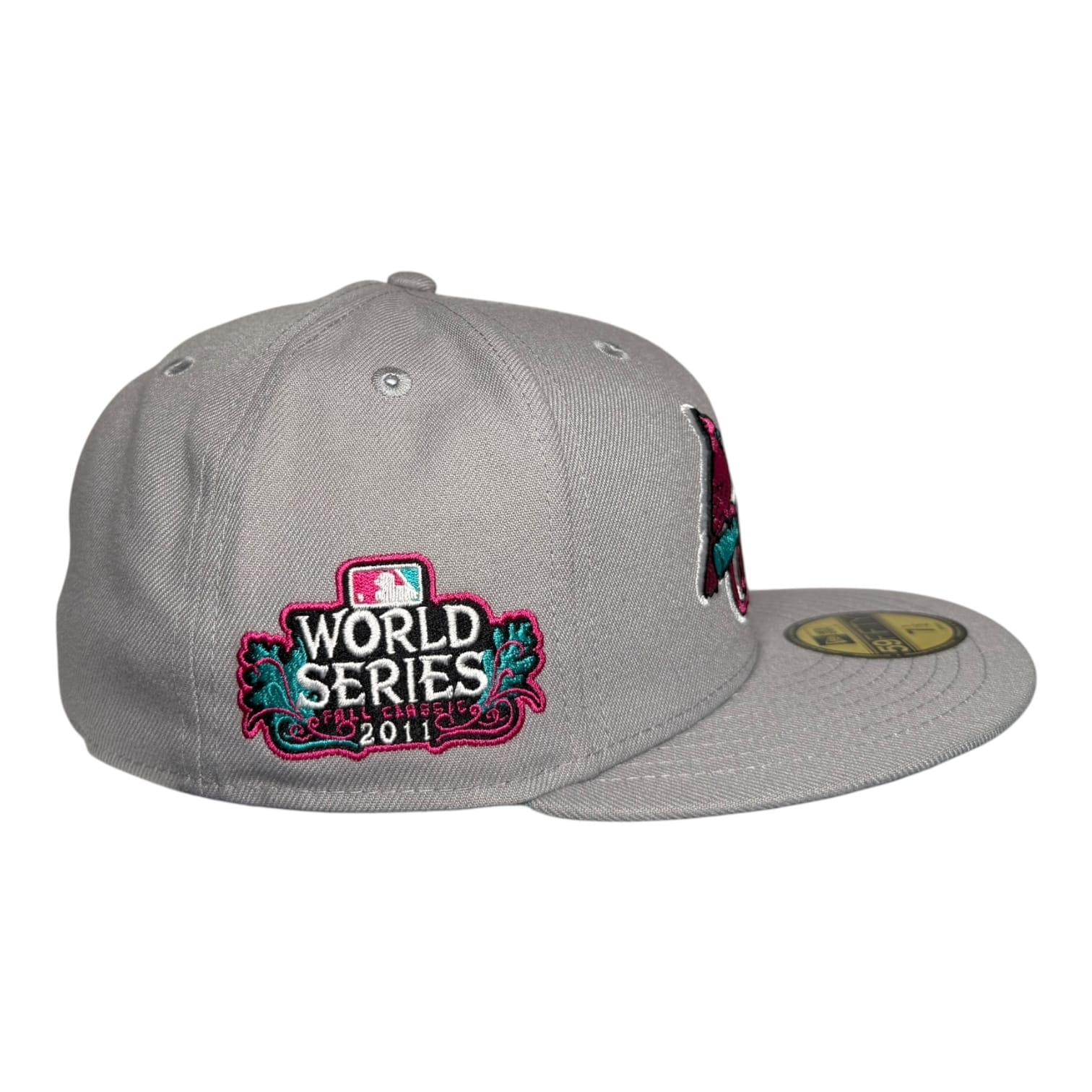 The Hat Wall St. Louis Cardinals 2011 World Series New Era 59Fifty Fitted Cap Teal UV