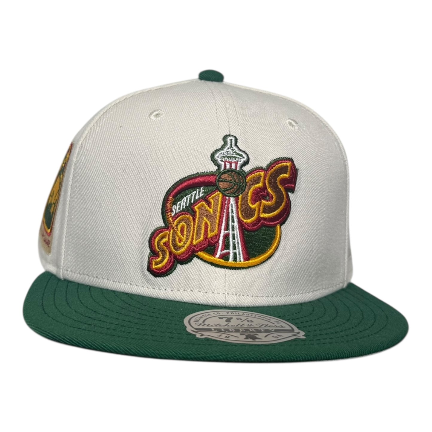 Seattle Supersonics Hat Club Exclusive Mitchell & Ness Fitted Hat