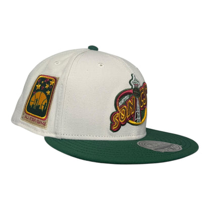 Seattle Supersonics Hat Club Exclusive Mitchell & Ness Fitted Hat