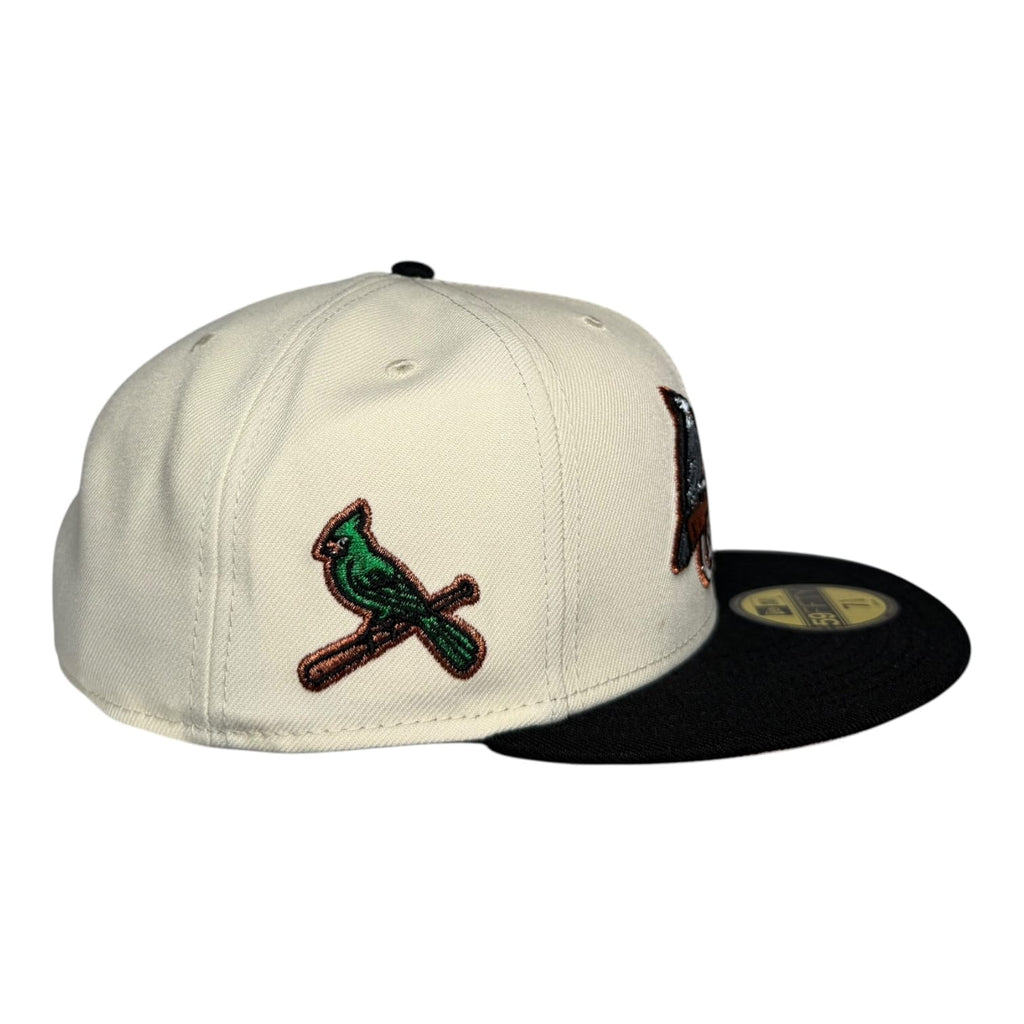 The Hat Wall St. Louis Cardinals "Cardinal" Side Patch Pink UV New Era 59Fifty Fitted Hat
