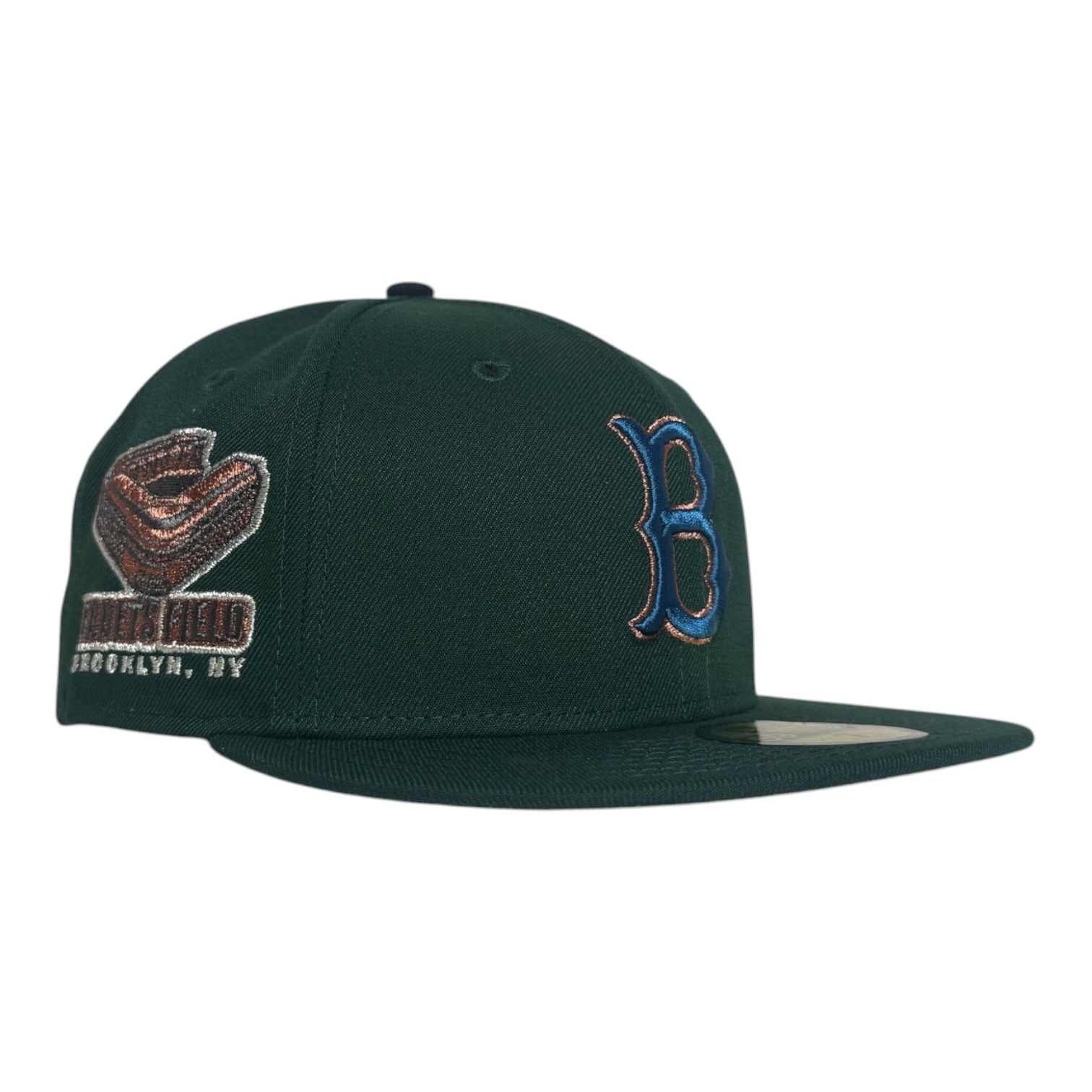 New Era Brooklyn Dodgers "Bushwick" PVTCHWORK Collection @_t.v.b 59Ffity Fitted Hat