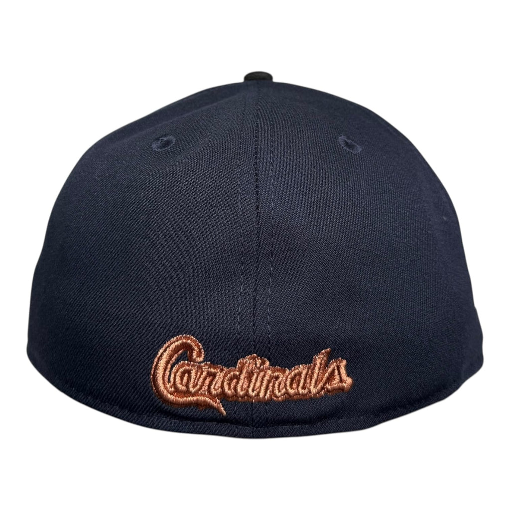 The Hat Wall St. Louis Cardinals Navy and Black Star Galaxy New Era 59Fifty Fitted Cap