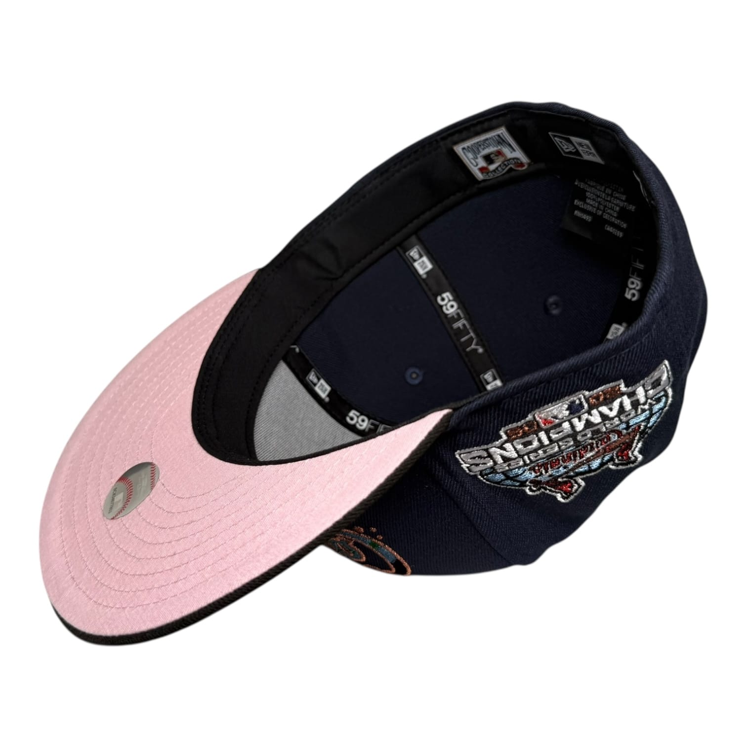 The Hat Wall St. Louis Cardinals Navy and Black Star Galaxy New Era 59Fifty Fitted Cap