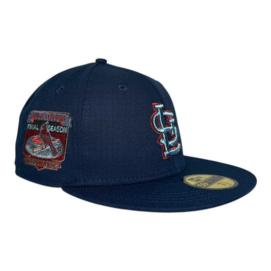 St. Louis Cardinals Busch Stadium Final Season Hat Club New Era 59Fifty Fitted Hat