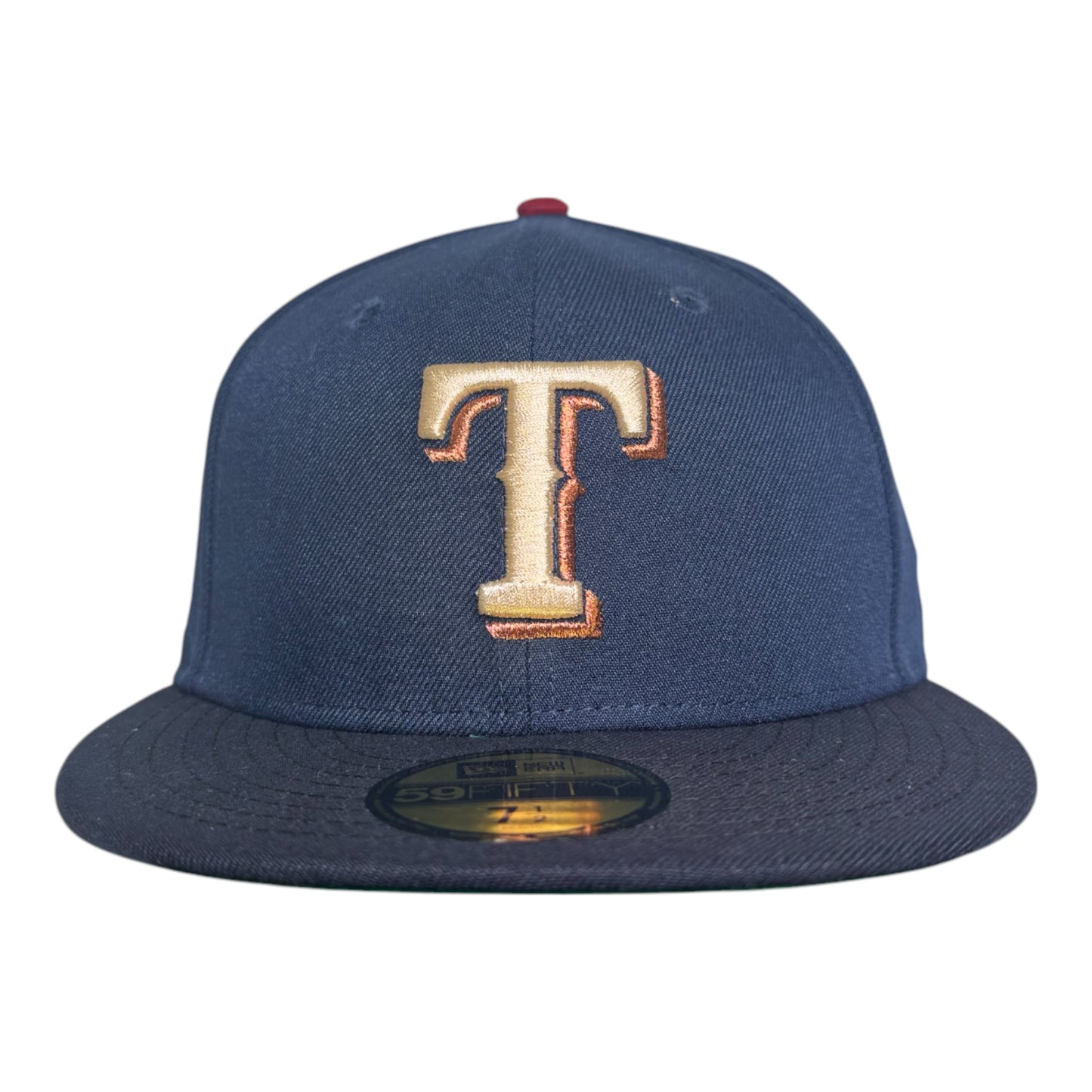 Texas Rangers "Tikimon" New Era 59Fifty Fitted Hat - Sneaky 2 Tone Navy