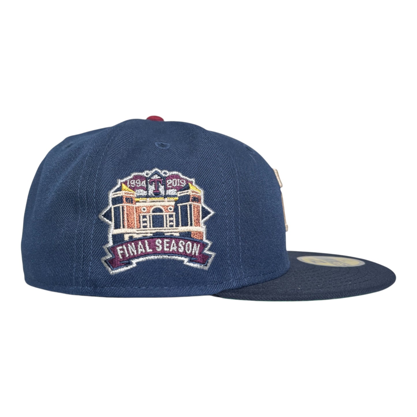 Texas Rangers "Tikimon" New Era 59Fifty Fitted Hat - Sneaky 2 Tone Navy