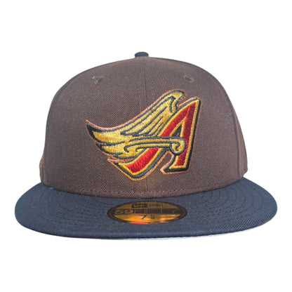 Anaheim Angels "SAUCY'S ANGELS III" Rushmore New Era 59Fifty Fitted Hat