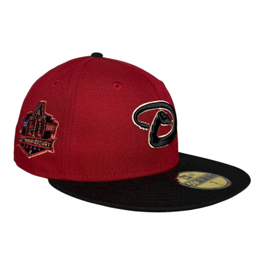 Arizona Diamondbacks 20th Anniversary Season Hat Club New Era 59Fifty Fitted Hat