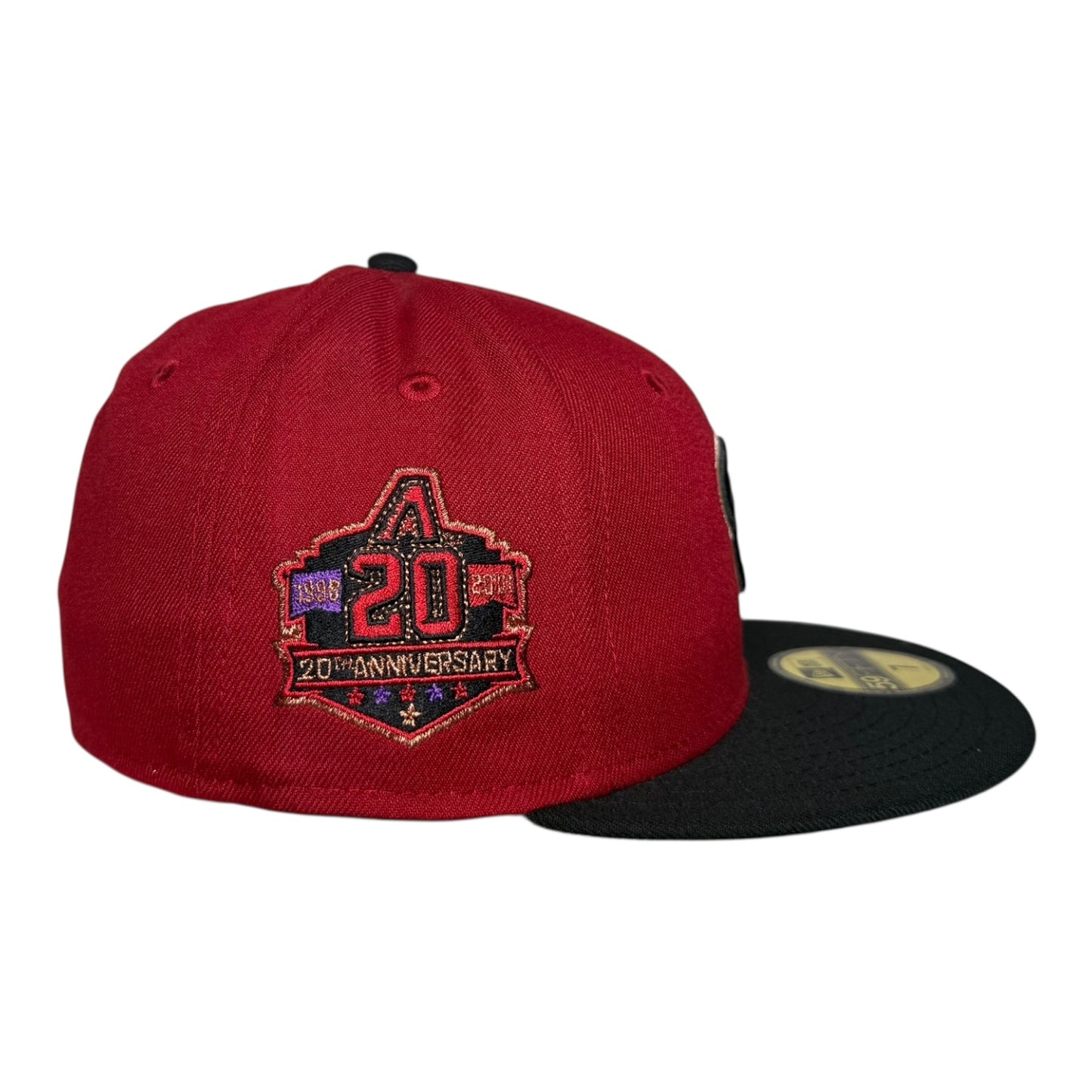 Arizona Diamondbacks 20th Anniversary Season Hat Club New Era 59Fifty Fitted Hat